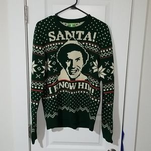 {Elf} “Santa I Know Him” Ugly Christmas Sweater